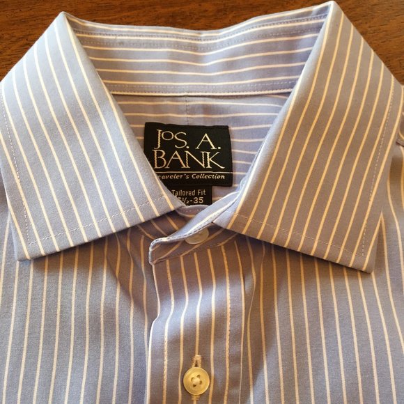Jos. A. Bank Striped Dress Shirt - Picture 1 of 5
